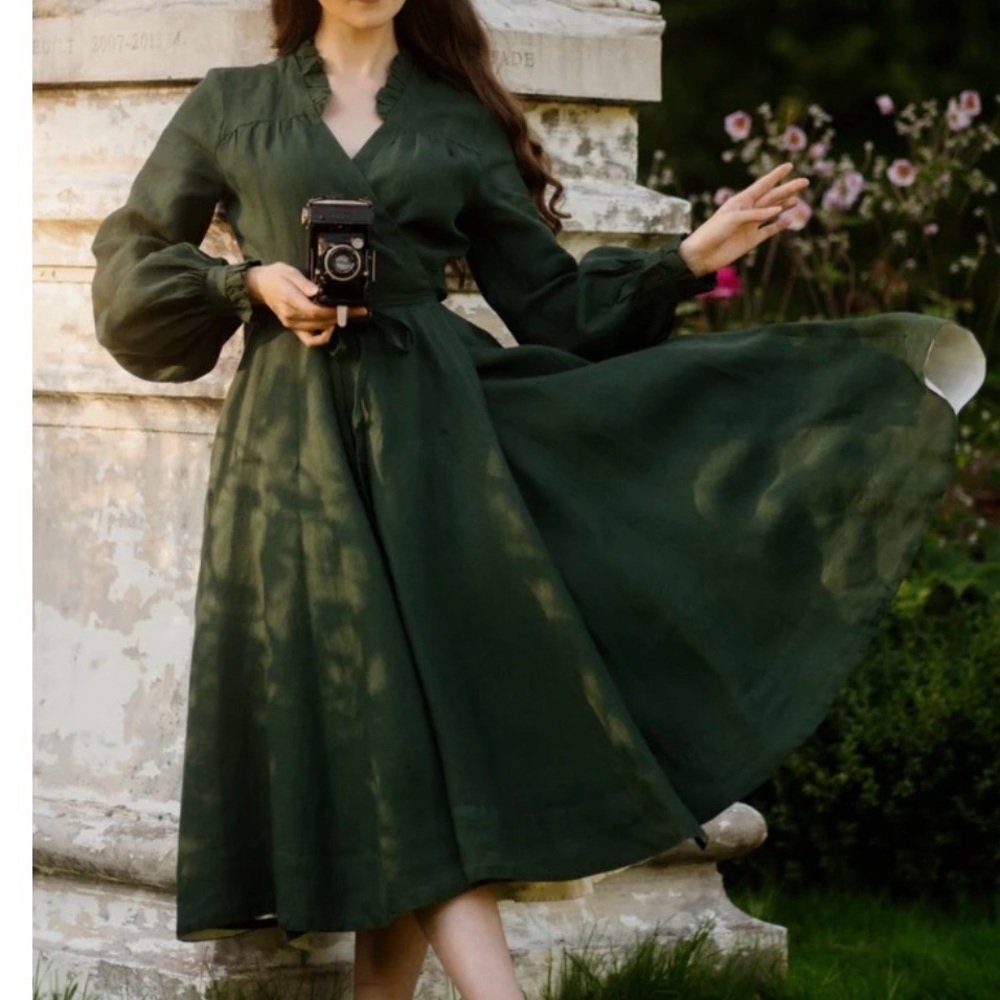 Sorry - this dress sold on a different platform.